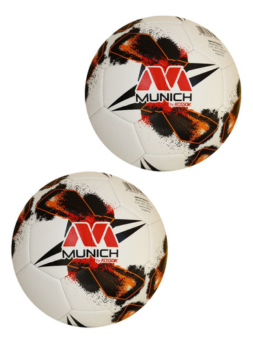 2 Pelotas Futbol Munich Flash N°3 Campo Infantiles Sgc