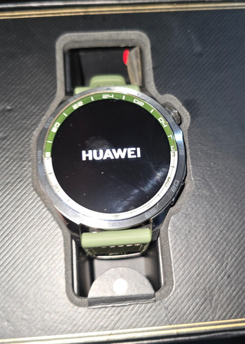 Smartwatch, Huawe| Watch Gt 4 46mm Verde + 6 Pulseiras Reser Prateado Verde Prateado (Usado)