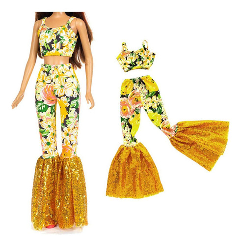 Ecore Fun 4 Piezas De Ropa De Muñeca De Moda, Trajes Casuale