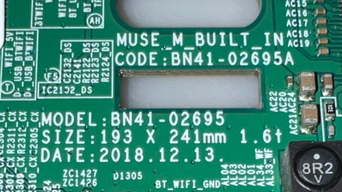Main Samsung Qn65q60ra Qn65q60raf Bn41-02695a Bn94-14136t (Usado)