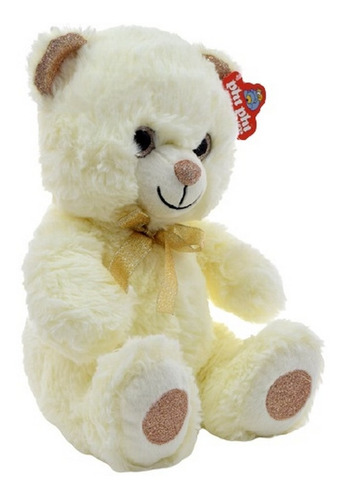 Peluche Oso 33cm Con Vivos Brillosos Ar1 7976 Ellobo