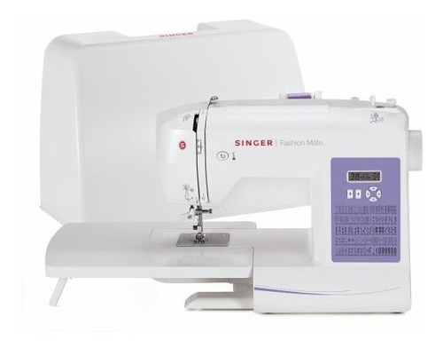 Máquina de coser Singer Fashion Mate 5560 portable blanca 110V