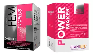 Fem Plus + Power Maker + Envio Gratis Sistema Hormonal