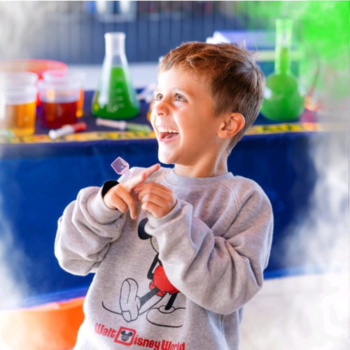 Animación Ciencia Cumpleaños Científicos Slime Experimentos