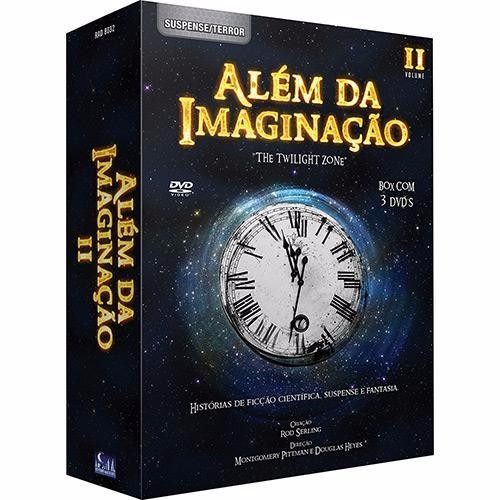Dvd Além Da Imaginação - Vol. 2 - 3 Discos - Dublado Lacrado