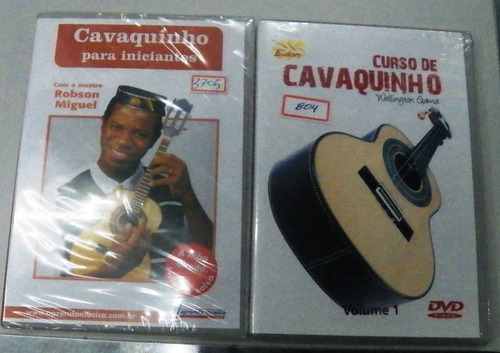 Kit Vídeo Aula Para Aprender Cavaco C/robson/wellington Gama