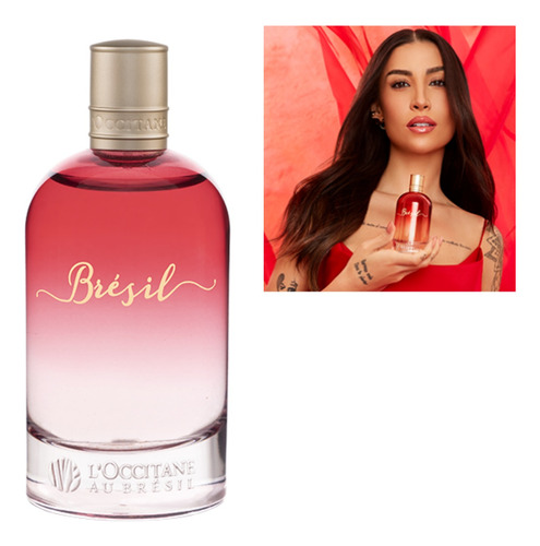 Loccitane Kit Brésil Perfume+hidratante Corporal+ Creme Mãos