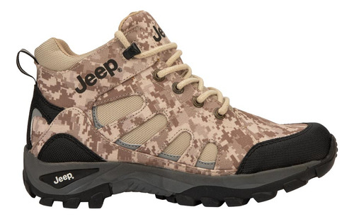 Botin Montaña Y Senderismo Agujeta Jeep 3472 Lacl