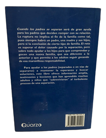 Cuando Los Padres Se Separan...- Clutier, R Et. Al. Libro (Usado)