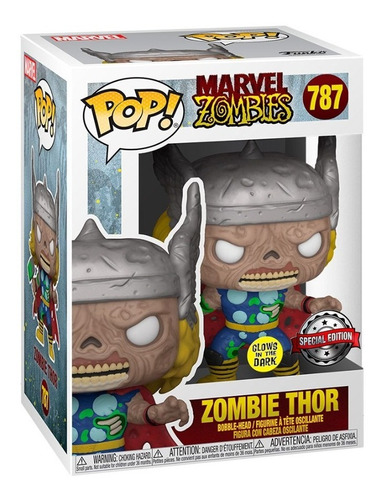 Funko Pop Marvel  Zombie Thor Special Edition