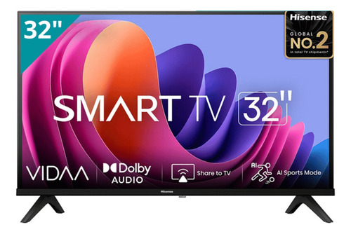 Televisor Smart Tv Hisense 32 Pulgadas Hd - 32a42k