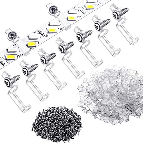 Clips De Montaje Led De 300 Piezas, Tira De Soporte Led, Jue