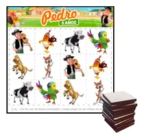 Comprar Memotest Mdf Didactico La Granja Souvenir Cumpleaños X10