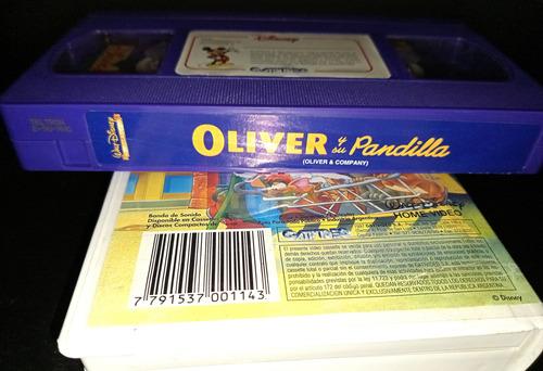 Oliver Y Su Pandilla - Disney Vhs - George Scribner (Usado)