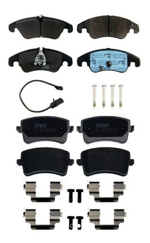 Kit Balatas D/t Low Trwp A4 Sports Quattro 2010