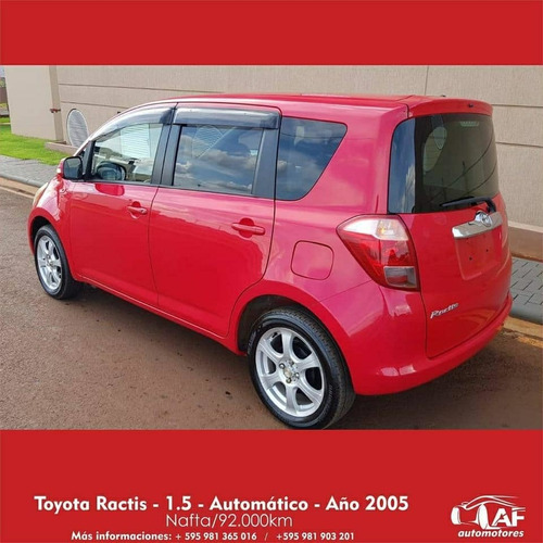 Imagen 3 de 7 de Toyota Ractis 4x2 Aut