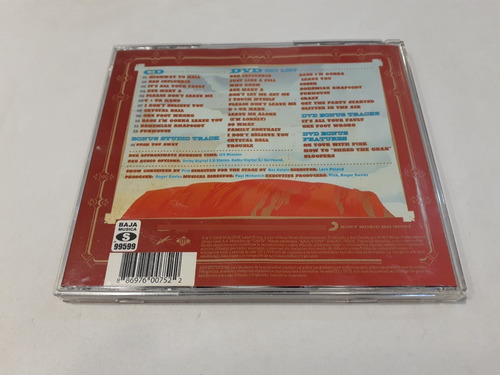 Funhouse Tour: Live In Australia, Pink Cd Dvd 2009 Nacional (Usado)