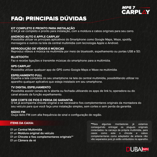 Central Multimidia Mp5 Android Auto Ford Mustang 2012 2013