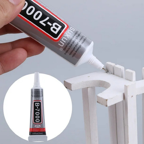 10pz Pegamento Adhesivo B7000 Multiusos 15ml Celular
