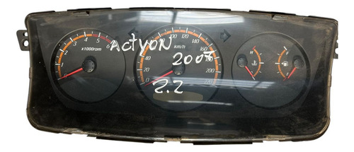 Sinóptico Ssangyong Actyon 2007 - 2.2 4x2 Diesel Mecánico (Usado)
