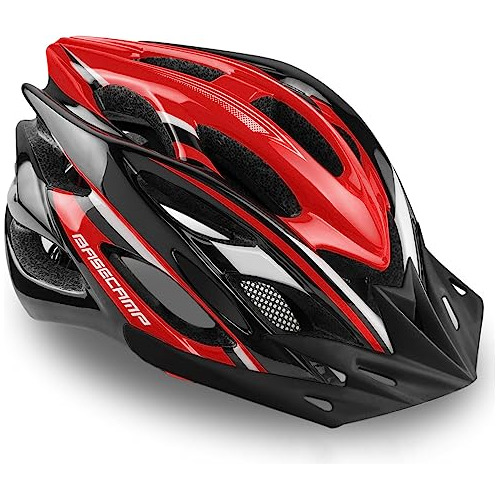 Basecamp Bike Helmet Para Hombre Mujer Con Led Safety Light