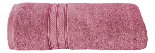 Toalla Medio Baño Encanto Poliéster Concord Color Berry