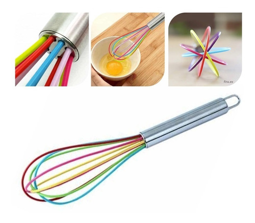 Kit Reposteria Cornet Budinera Muffins Bowl Acero Batidor
