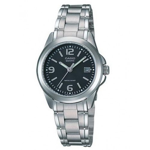 Reloj Casio Hombre Mtp1215neg Clasico Original Envio Gratis