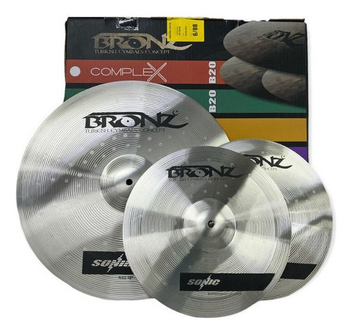 Kit Prato Odery Bronz Sonic Series 13hh/ 18rd Cor Bronze