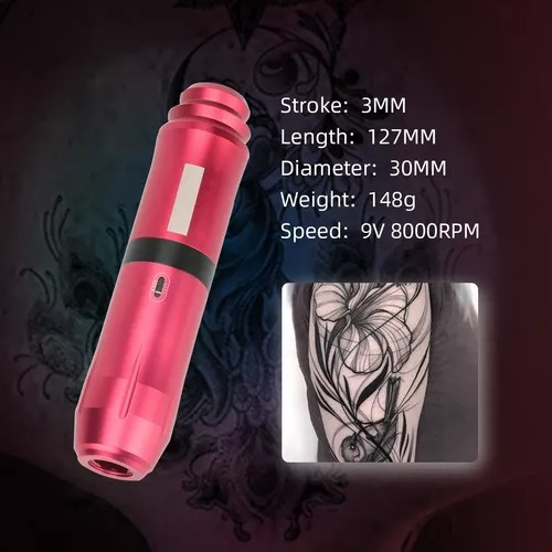 Maquina De Tatuajes Ergonómica Rotativa Pen