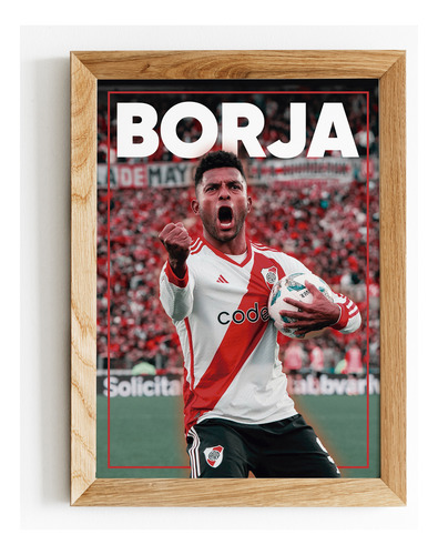 Cuadro Miguel Borja River Plate Colibrí - Madriddeco