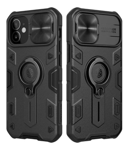 Para iPhone 12 Mini - Case Funda Nillkin Camshield Armor 