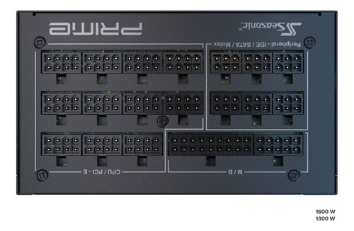 Fuente De Poder Seasonic 1300w Tx-1300, 80+ Titanium Modular