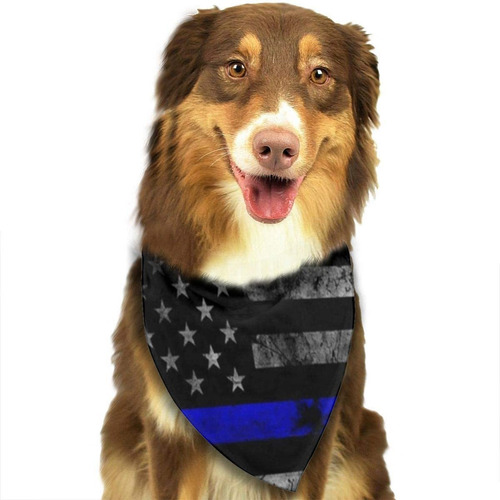 Bandana Para Perro Con Diseño De La Bandera De Estados Unid