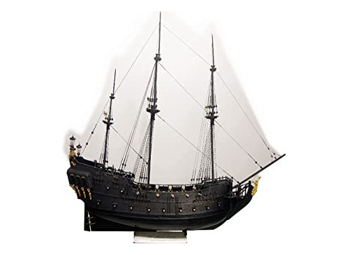 Modelo Barco Black Pearl Piratas Del Caribe Kit 1/35