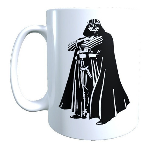 Taza Diseño Darth Vader Ilustracion Star Wars