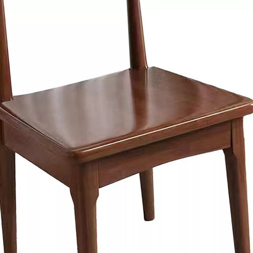 Mesa Con 6 Sillas Windsor Bistró Madera Nogal 120x70