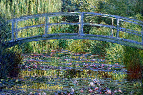 Vinilo Decorativo 40x60cm Claude Monet Pintor Pintura M2