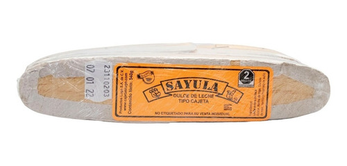 Cajeta Sayula Lugo Ovalada De Madera Grande 365g Leche Vaca