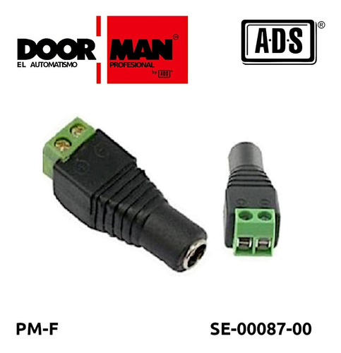 Conector Plug Terminal Hembra Verde Doorman 20 Piezas