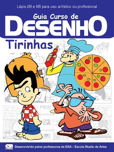 Guia Curso de desenho tirinhas, de (Organizador) On Line Editora. Editorial On Line Editora, capa mole em português, 2018