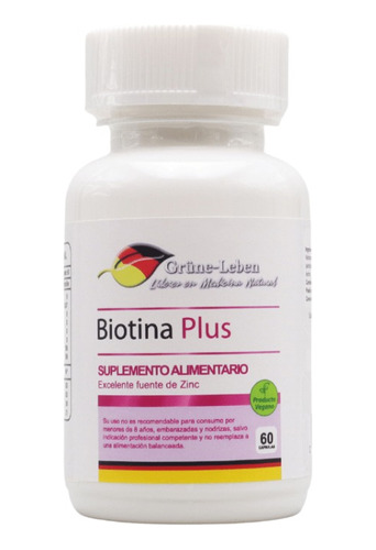 Biotina Plus 60cps , Grune-leben , Agronewen