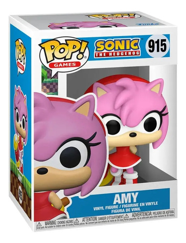 Funko Pop Amy #915 - Sonic The Hedgehog