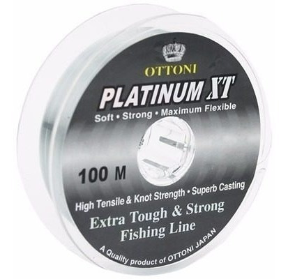 Nylon Tanza Platinum Xt Ottoni C/100mt Japon 0.45 Mm 25.1 Kg