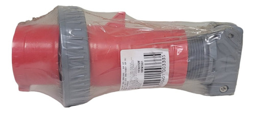 Plug Macho Poliamida 6.6 3p+t 32a 380/440v Vermelho Ip67 Ste