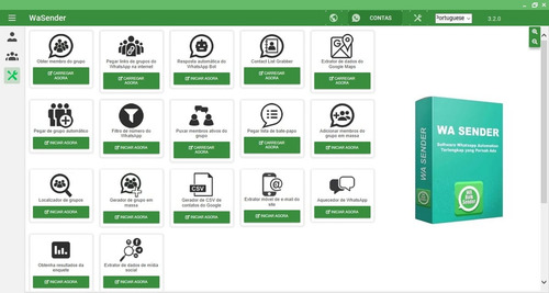 Wa Sender 3.2 + Gerador De Licença + Código Fonte