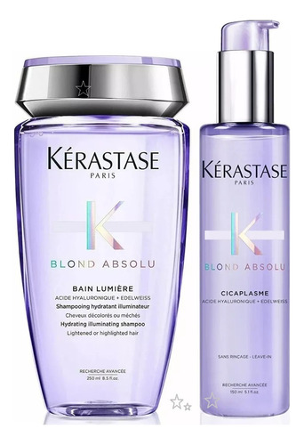 Kit Kérastase Blond Bain Lumiere 250ml + Cicaplasme 150 Ml