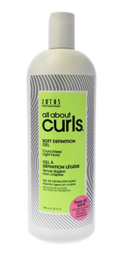Gel Soft Definition De All About Curls, Unisex, 32 Onzas
