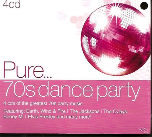 Cd Pure... 70s Dance Party 04 Cd Digipack Lacrado Frete Fixo