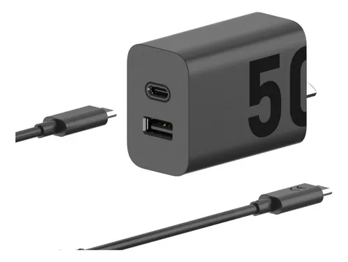 Ys Cargador For Motorola Turbo Power 50w Duo Usb A Y Usb C